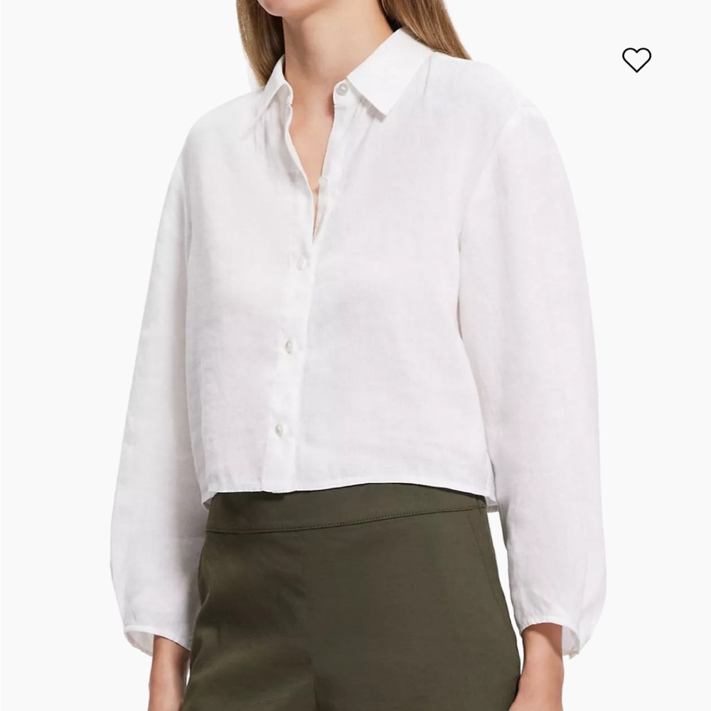 Theory Linen Blouse